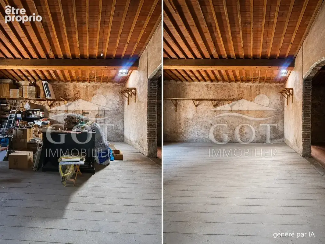 Saint-Laurent-de-la-Salanque - Grange R+1 avec projet de logement et local commercial - photo 7