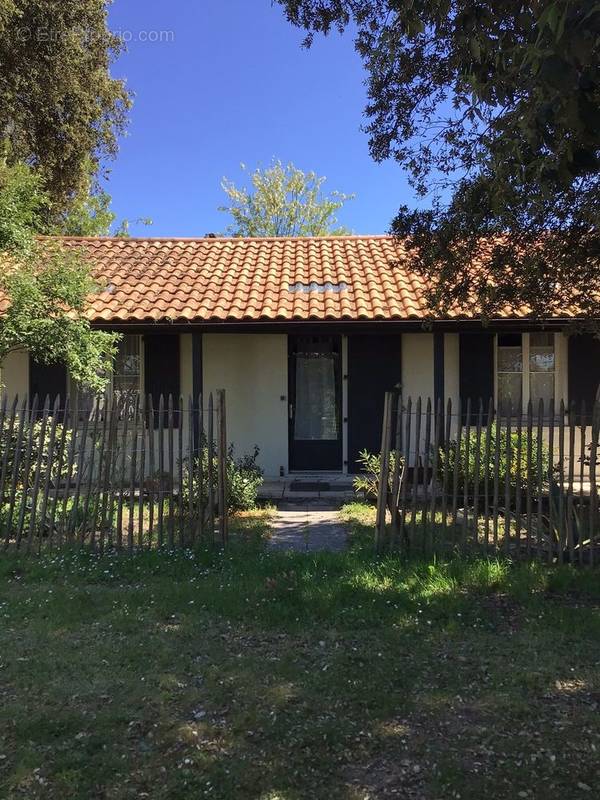 FACADE SUD - Maison à SOULAC-SUR-MER