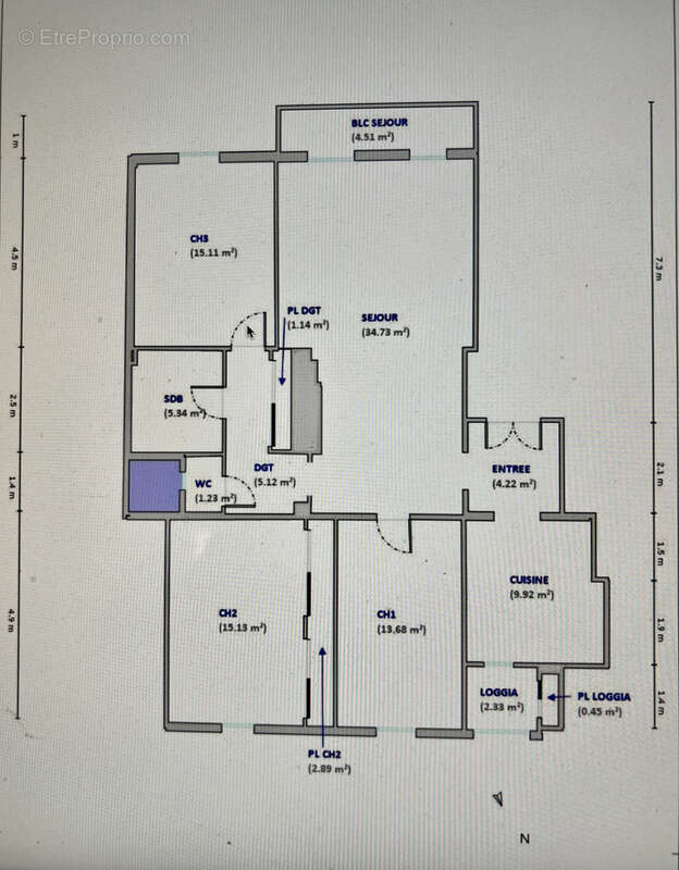 Appartement à MARSEILLE-6E