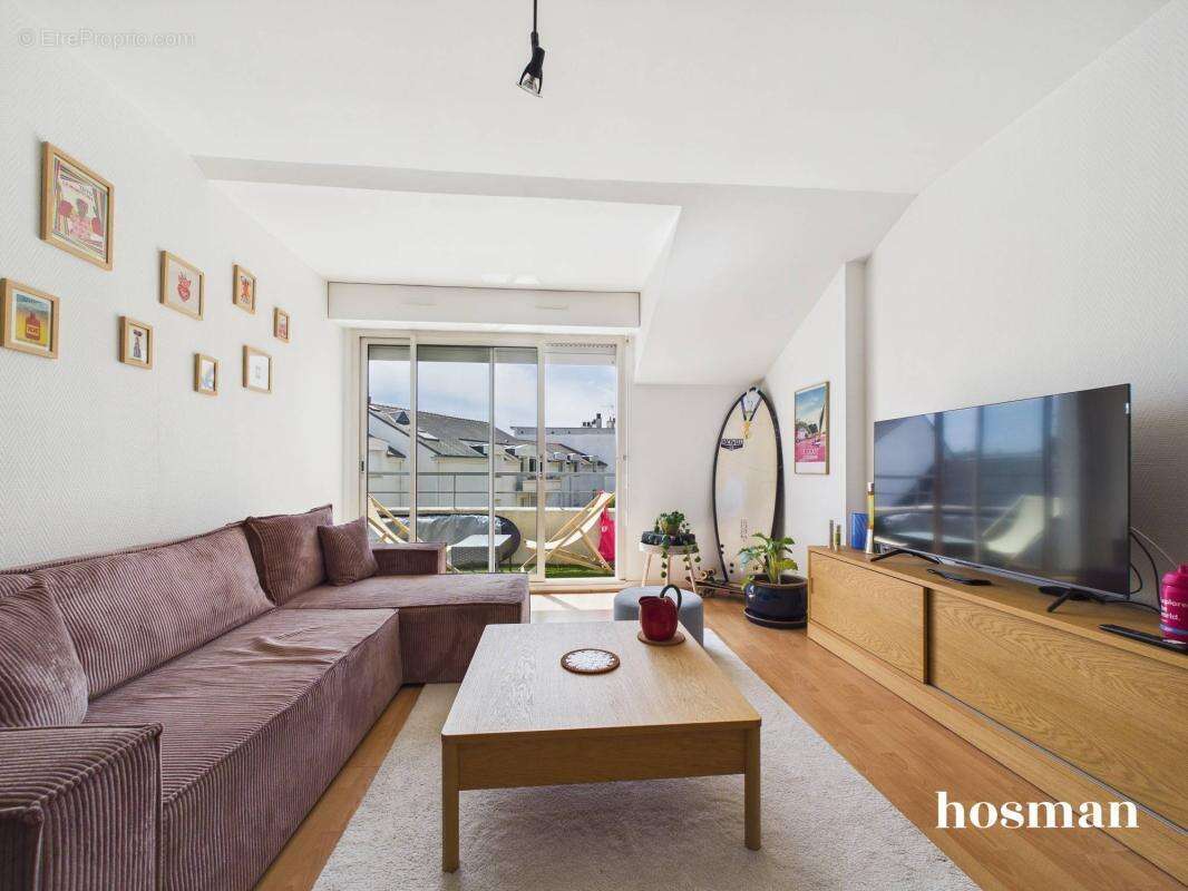 Superbe T2 de 48 m² avec balcon et place de parking - LOCATAIRE EN PLACE - Rue Fulton, Nantes - photo 8