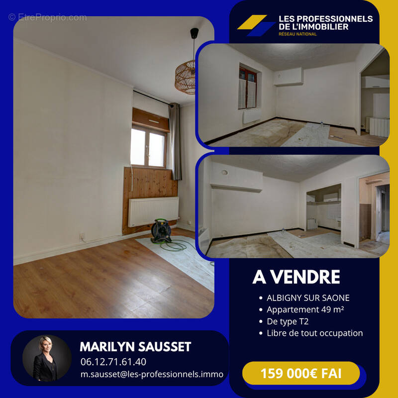 Appartement à ALBIGNY-SUR-SAONE