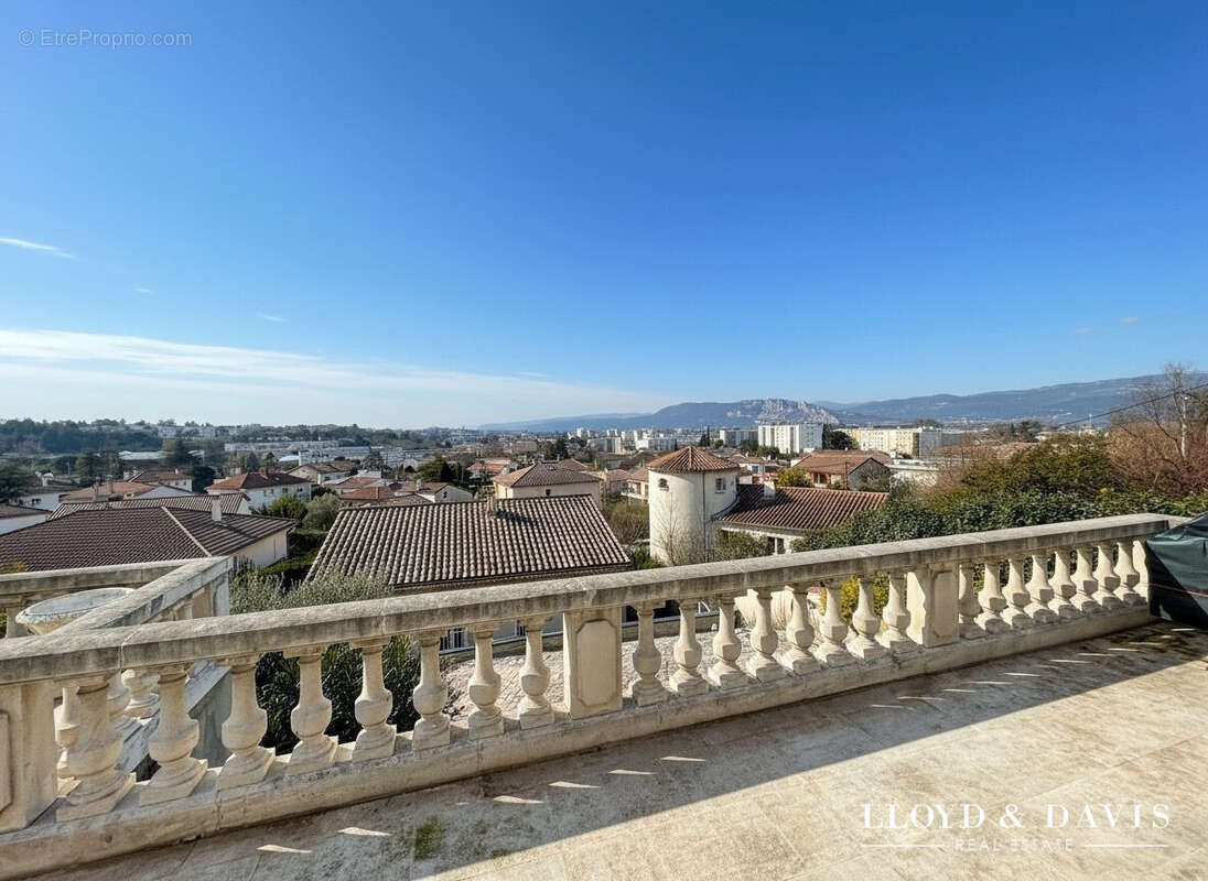 Vue Monts d'Ardèche - Maison à BOURG-LES-VALENCE