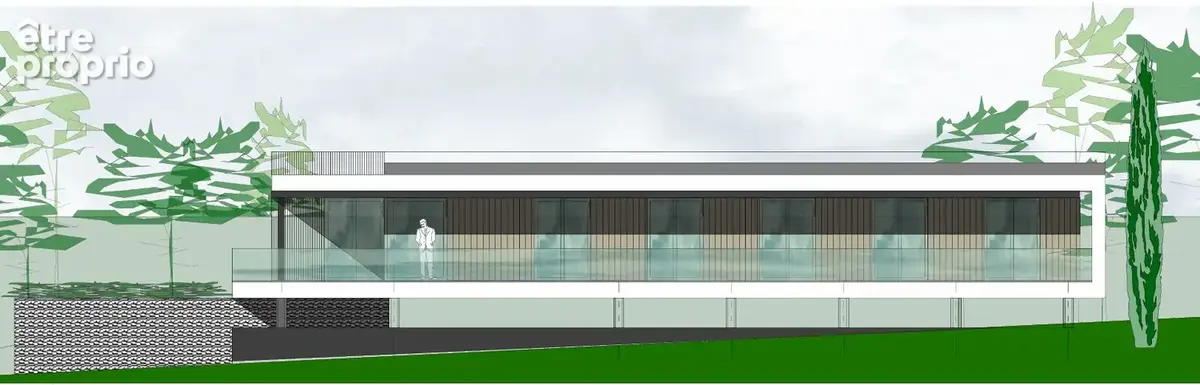 Terrain à bâtir 1170 m2 avec vue dégagée   Permis accepté à 5 min de Saint-André-de-Cubzac - photo 2