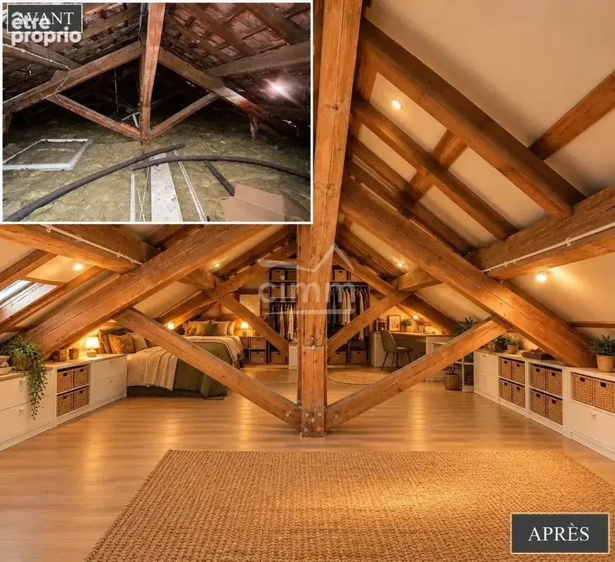 Appartement T4 avec grenier - photo 10