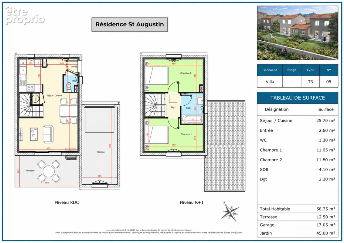Maison 58m² à monte - photo 3
