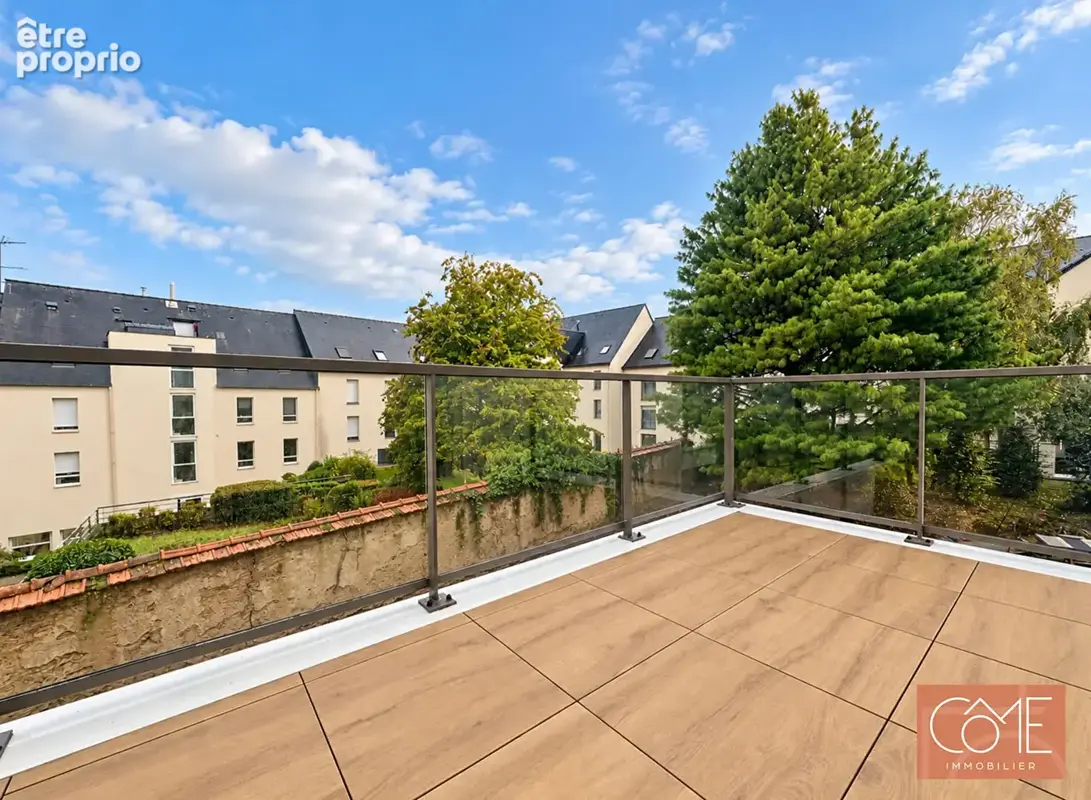 En plein coeur de saint gregoire - type 2 43,71m² - terrasse10m² - exposition sud et ouest - parking sous-sol - photo 1