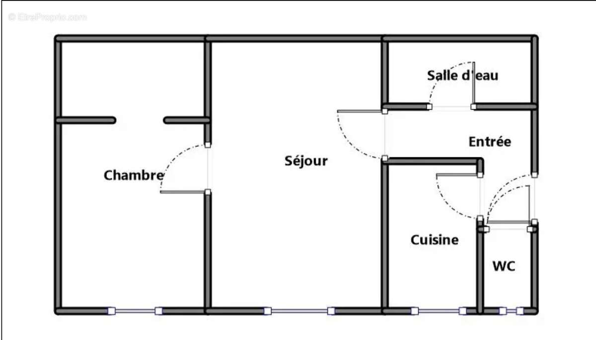 Appartement 43 m² à Paris-17e  - photo 13