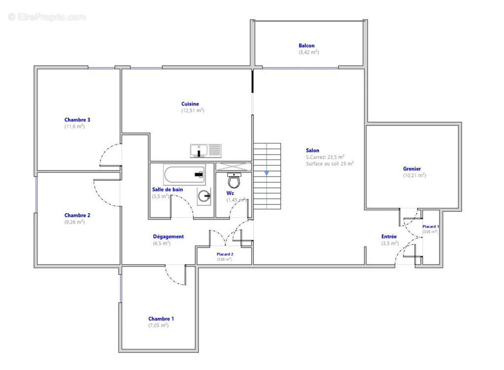 Appartement à QUINTAL