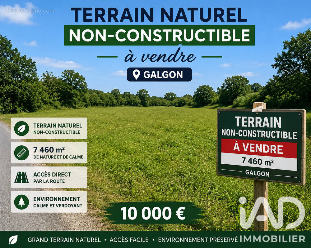 Photo 1 - Terrain à GALGON