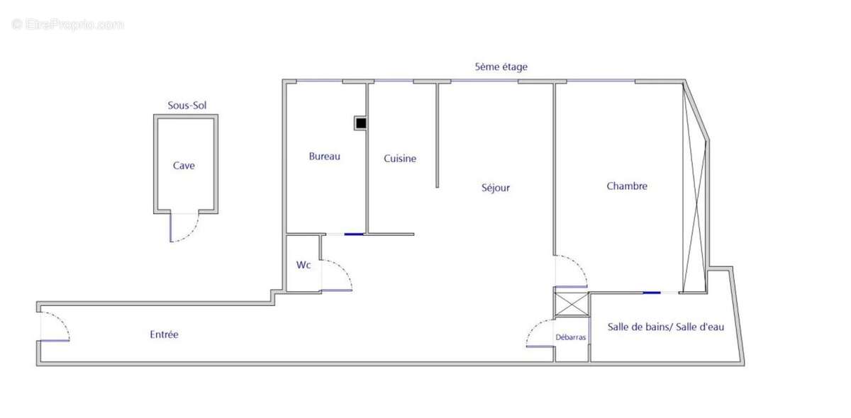 Appartement à PARIS-17E