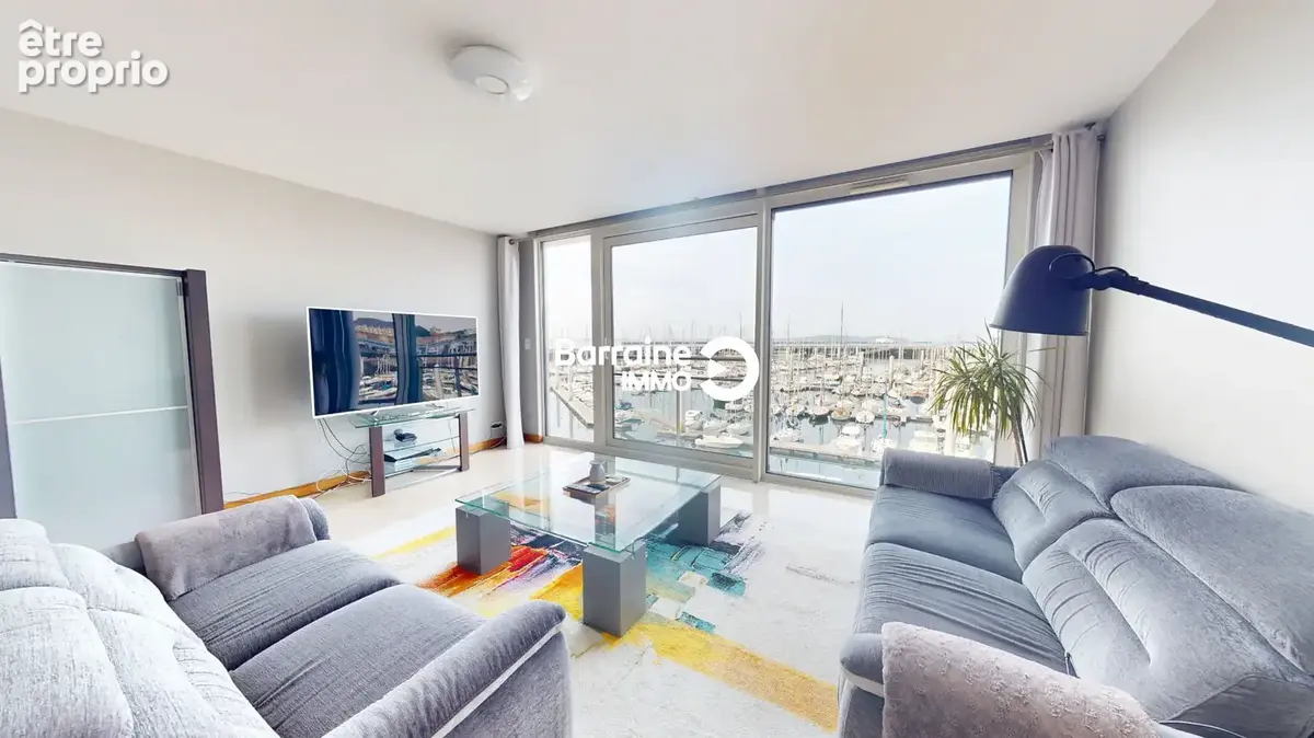 Exclusivite a vendre brest port de commerce appartement duplex t4 vue mer - photo 3