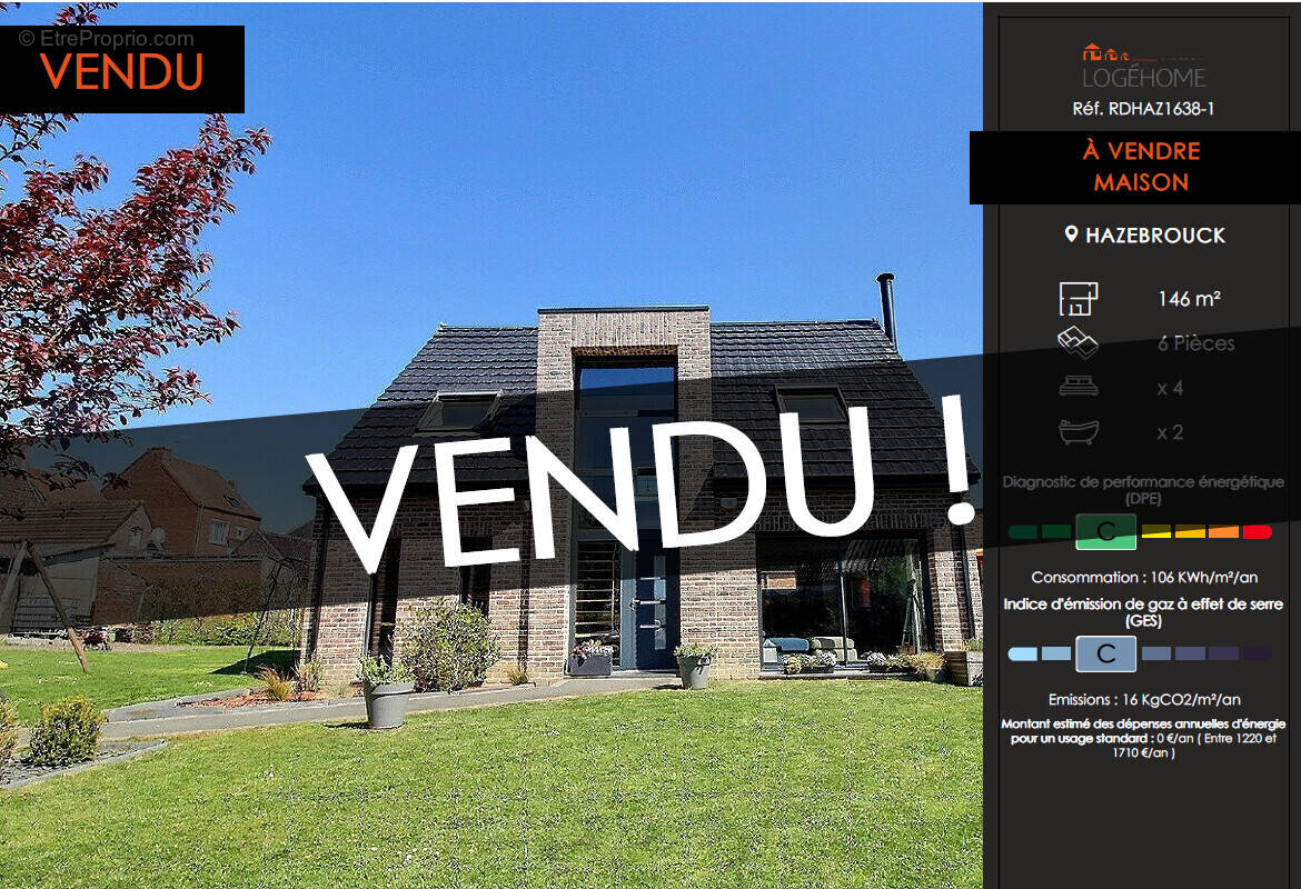 Maison à HAZEBROUCK