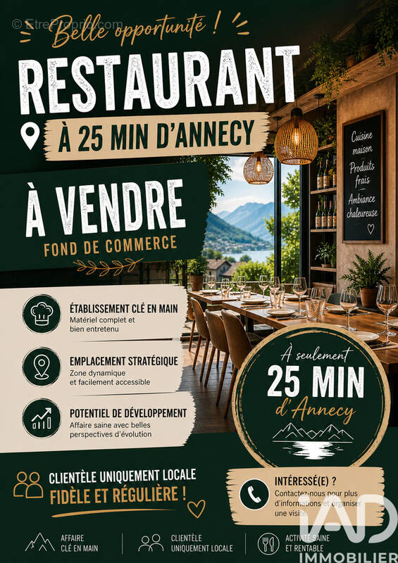 Photo 1 - Commerce à LES VILLARDS-SUR-THONES