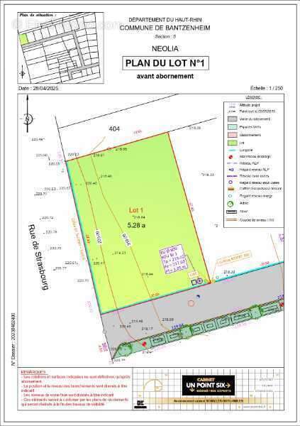 Terrain à BANTZENHEIM