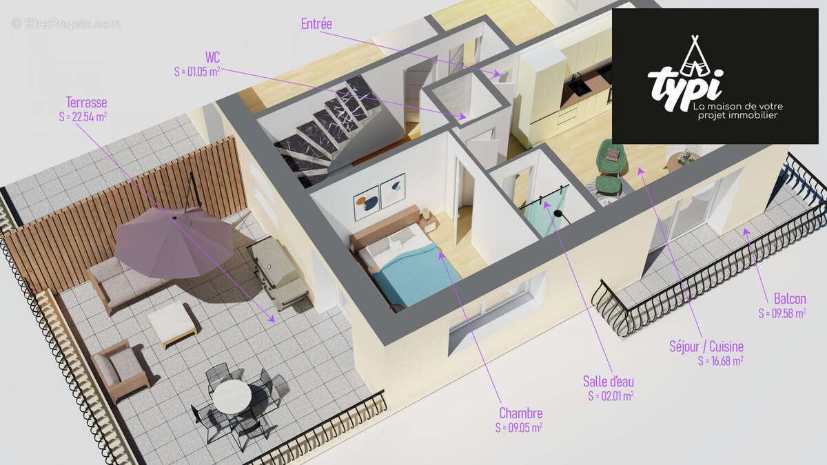 Appartement à LANESTER