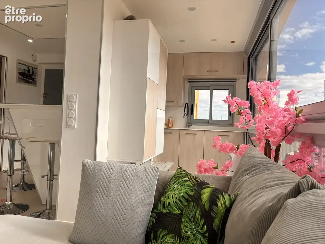 Gruissan - rive droite - en exclusivite - appartement de type 2 avec loggia vue port - photo 8