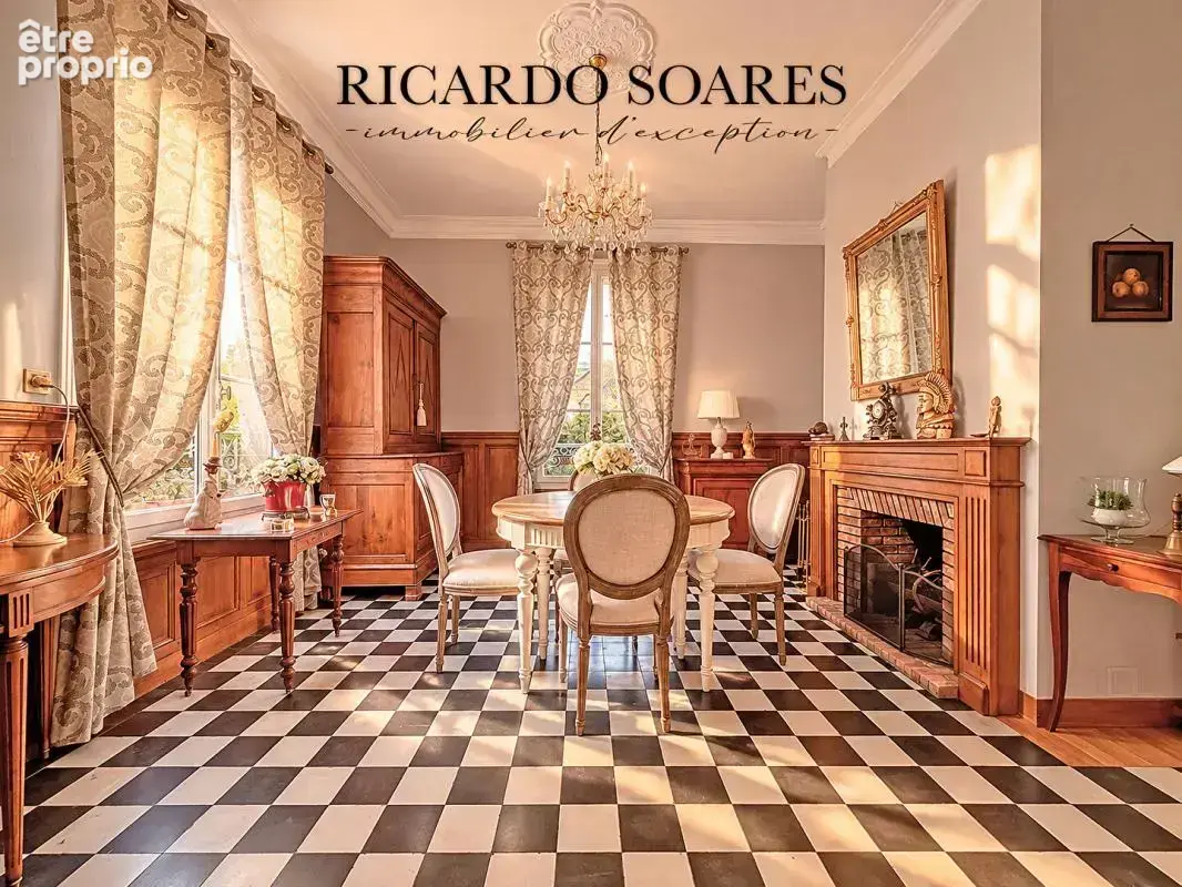 60700 sacy-le-grand / élégante maison de maitre du xixe siècle / 278 m² / 11 pièces / terrain 3700 m² - photo 6