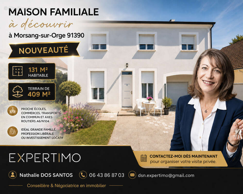 Maison à MORSANG-SUR-ORGE