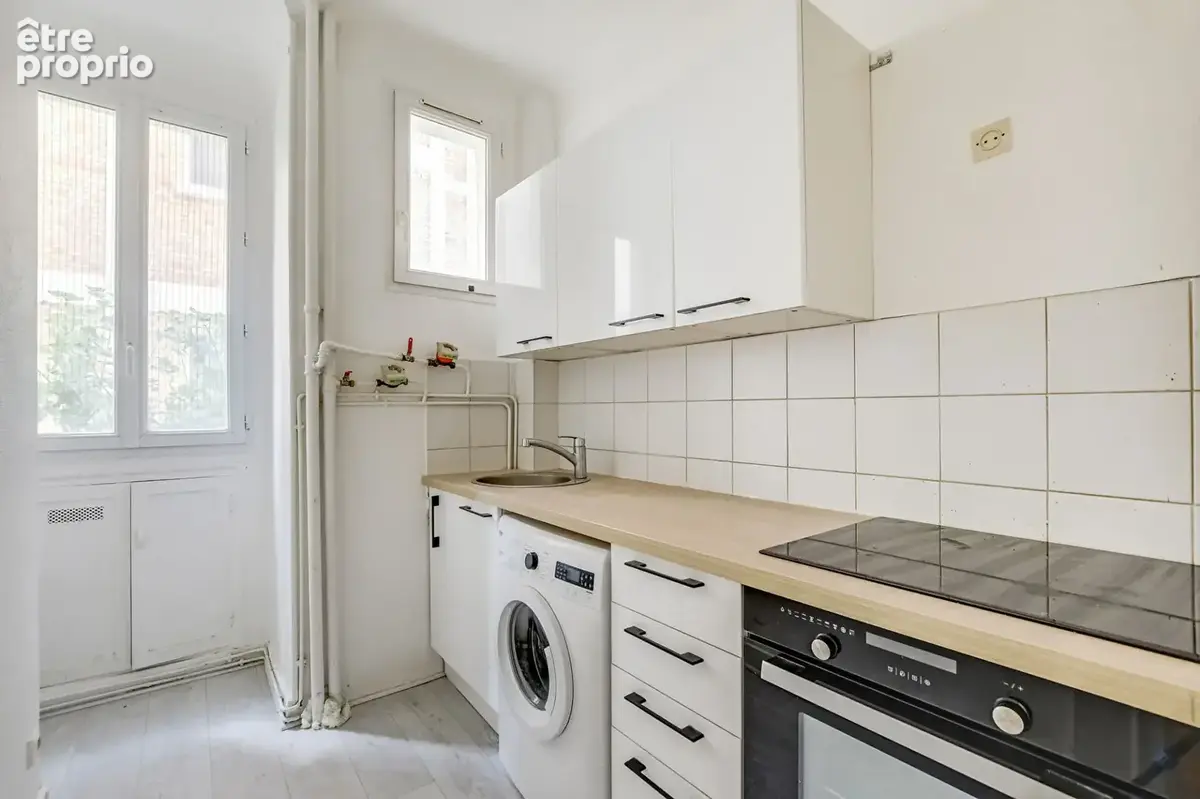 Paris 19 : Studio de 21,65m² en très bon état - photo 3