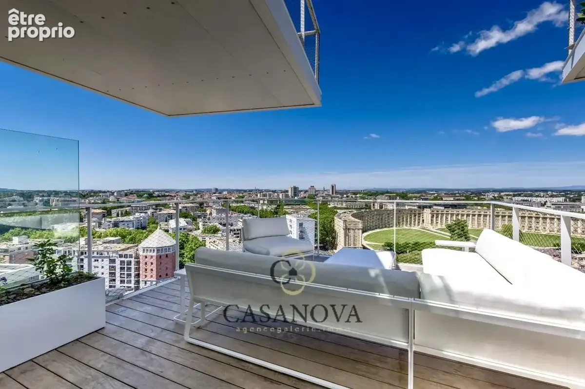 Penthouse d'exception Arbre Blanc Montpellier  154 m², 3 terrasses, vue panoramique, garage double - photo 5