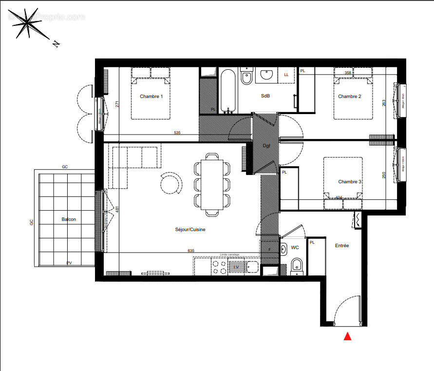 Appartement 4p - le-plessis-robinson - photo 2