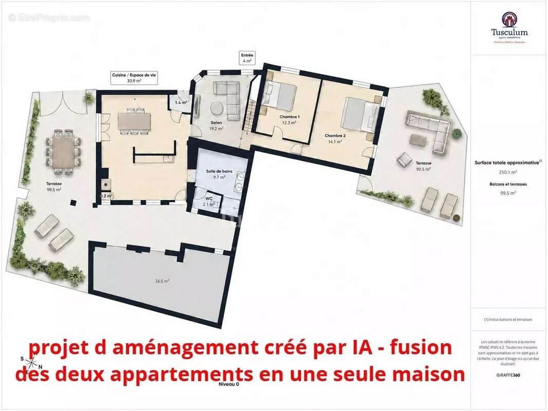 Maison divisée en deux appartements - photo 22