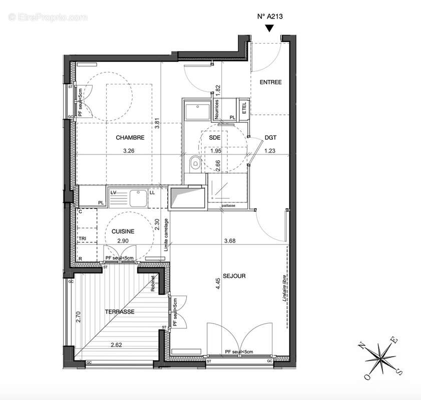 Appartement à SAINT-OUEN