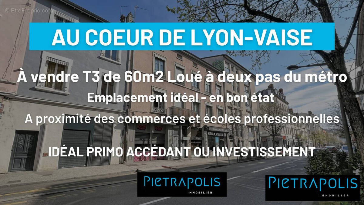 Appartement à LYON-9E