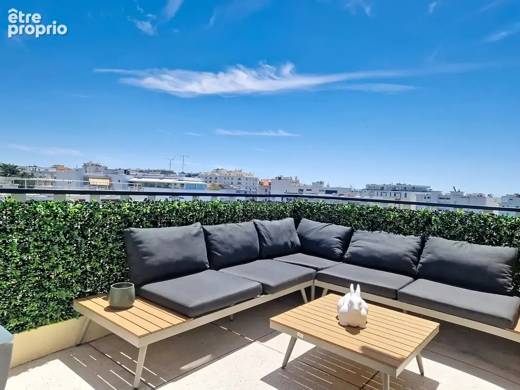 Cannes - arriere croisette - dernier etage - grande terrasse - photo 18