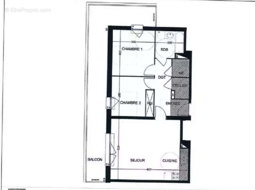 Appartement à TOULOUSE