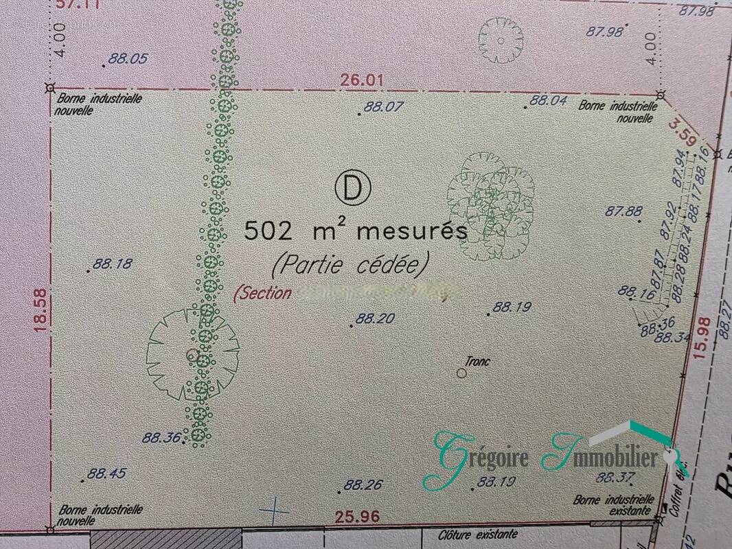 Terrain à MONTIGNY-SUR-LOING