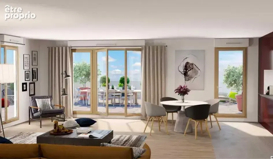 Superbe appt t2 bbc a etrenner grand balcon parking - photo 2