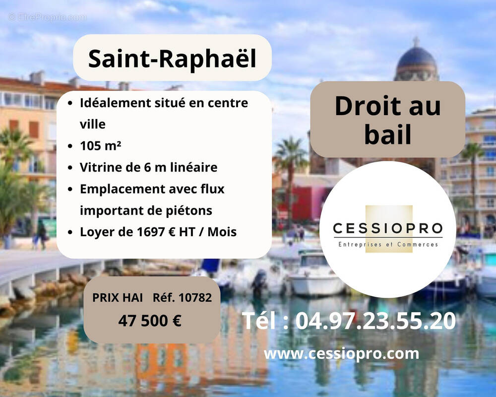 Commerce à SAINT-RAPHAEL