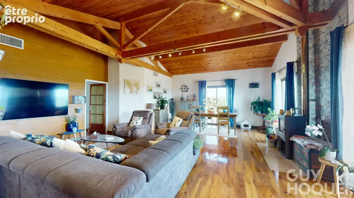 Maison de plain-pied 4 chambres, avec studio indépendant. Vue Pyrénées et piscine. - photo 2