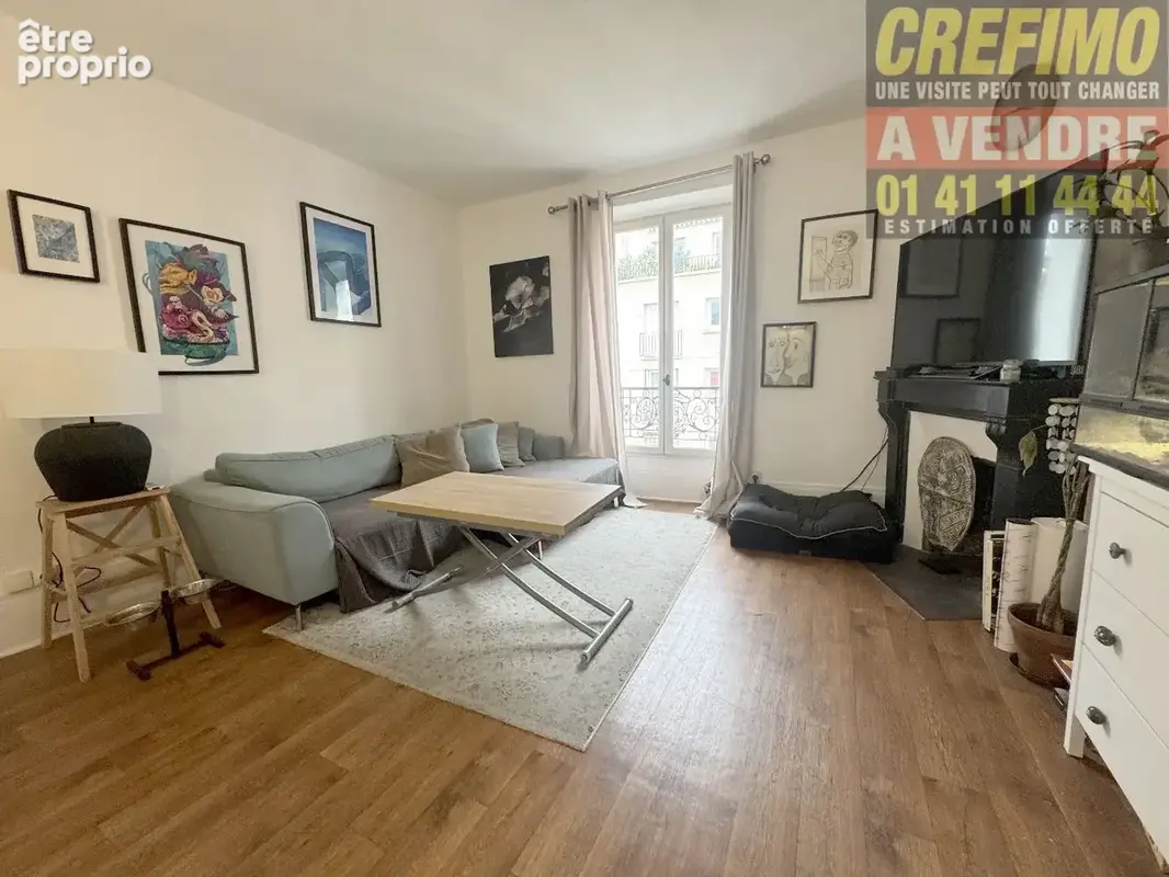 Appartement 2 pièces à vendre à Courbevoie  Un potentiel de 3 pièces sur deux niveaux ! - photo 4