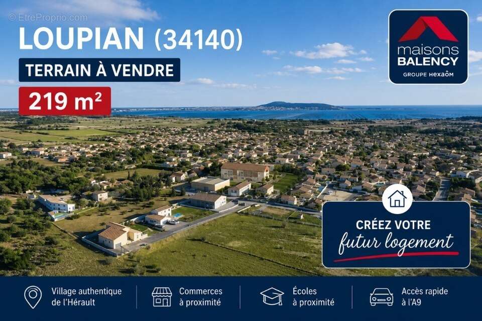 Terrain 235 m² à Loupian  - photo 2