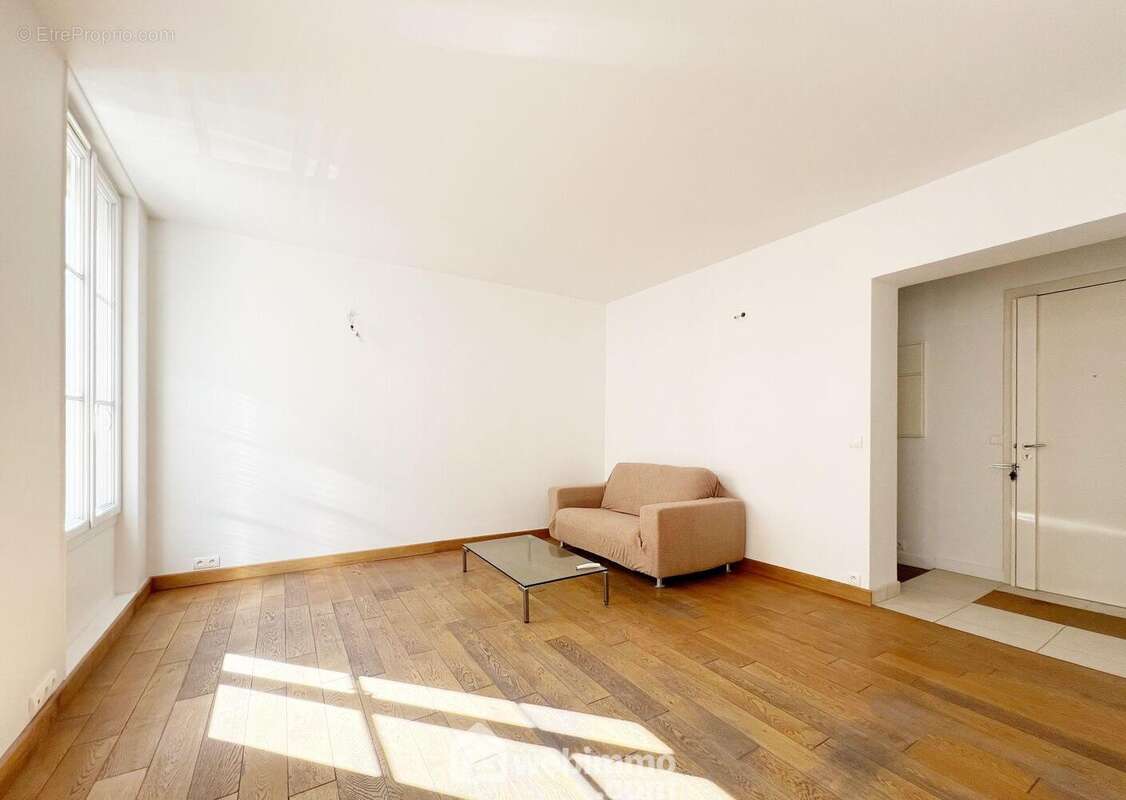 Séjour avec cuisine ouverte (30 m²) exposé sud - Appartement à MALAKOFF