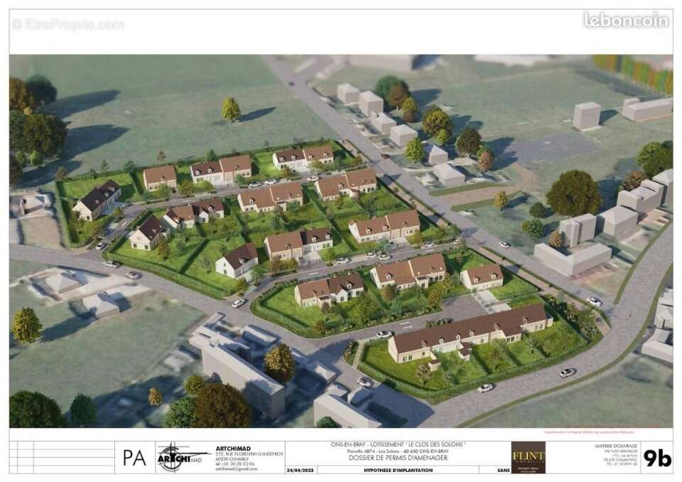 Terrain à ONS-EN-BRAY