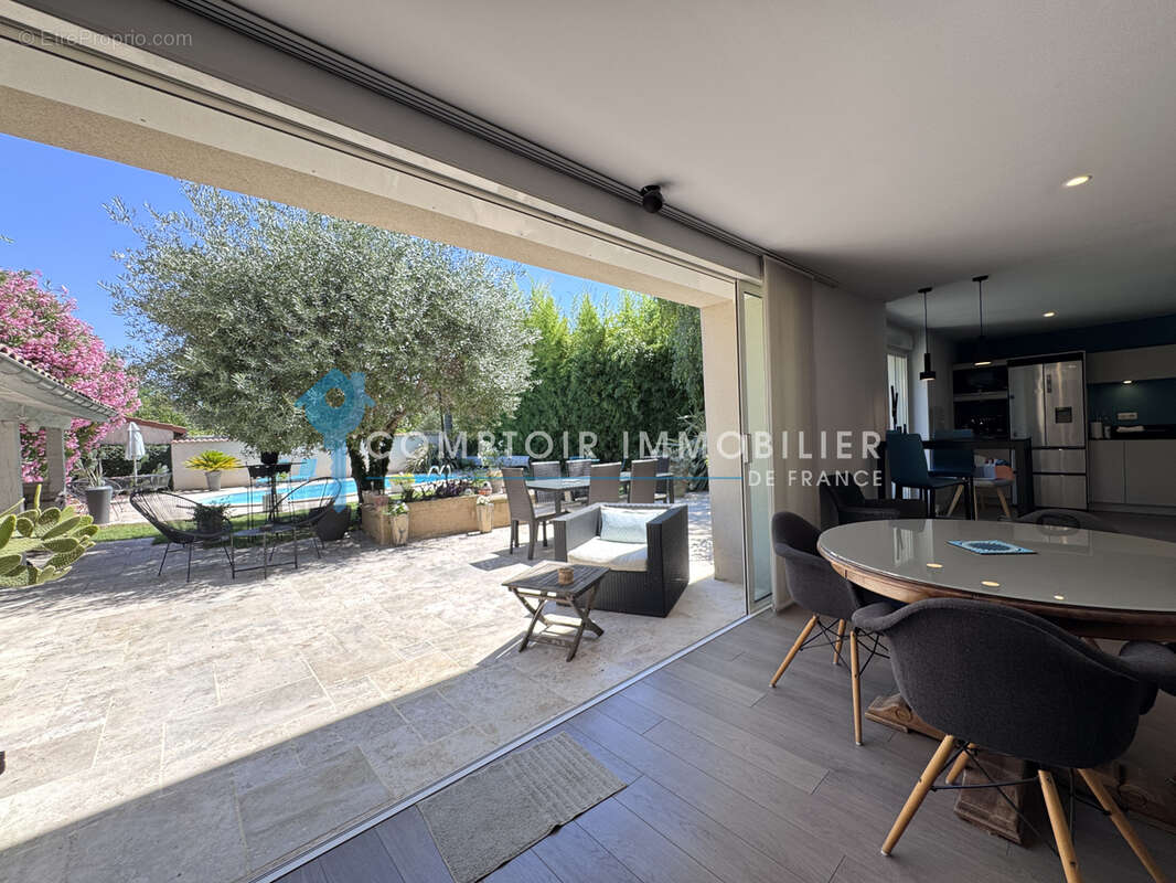 Dpt Drôme (26) - À vendre à Valence Châteauvert - Maison T4 avec piscine - photo 5