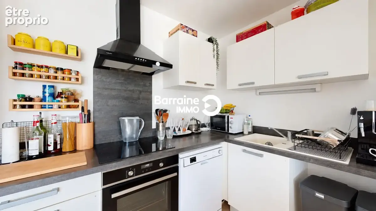 BARRAINE IMMO - A VENDRE EN EXCLUSIVITE : T3 dernier étage avec balcon et double stationnement à Guilers - Réf : PZ00393-TH - photo 7