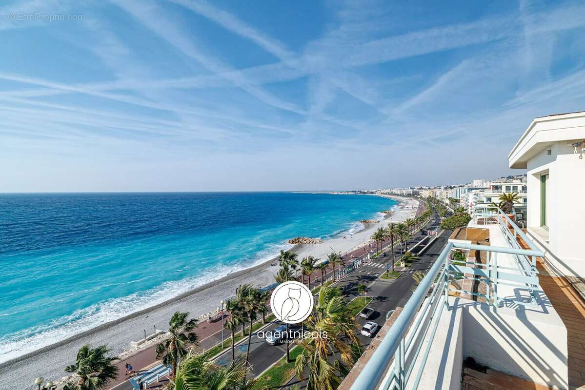 Nice // promenade des anglais : penthouse / dernier étage / vue mer panoramique / toit-terrasse / garage - photo 48