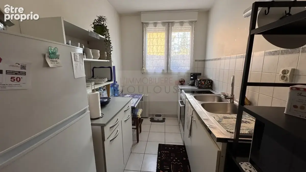 TOURNEFEUILLE  T2 de 43,40 m² au rez-de-chaussée avec jardin clos, cellier et parking - photo 5