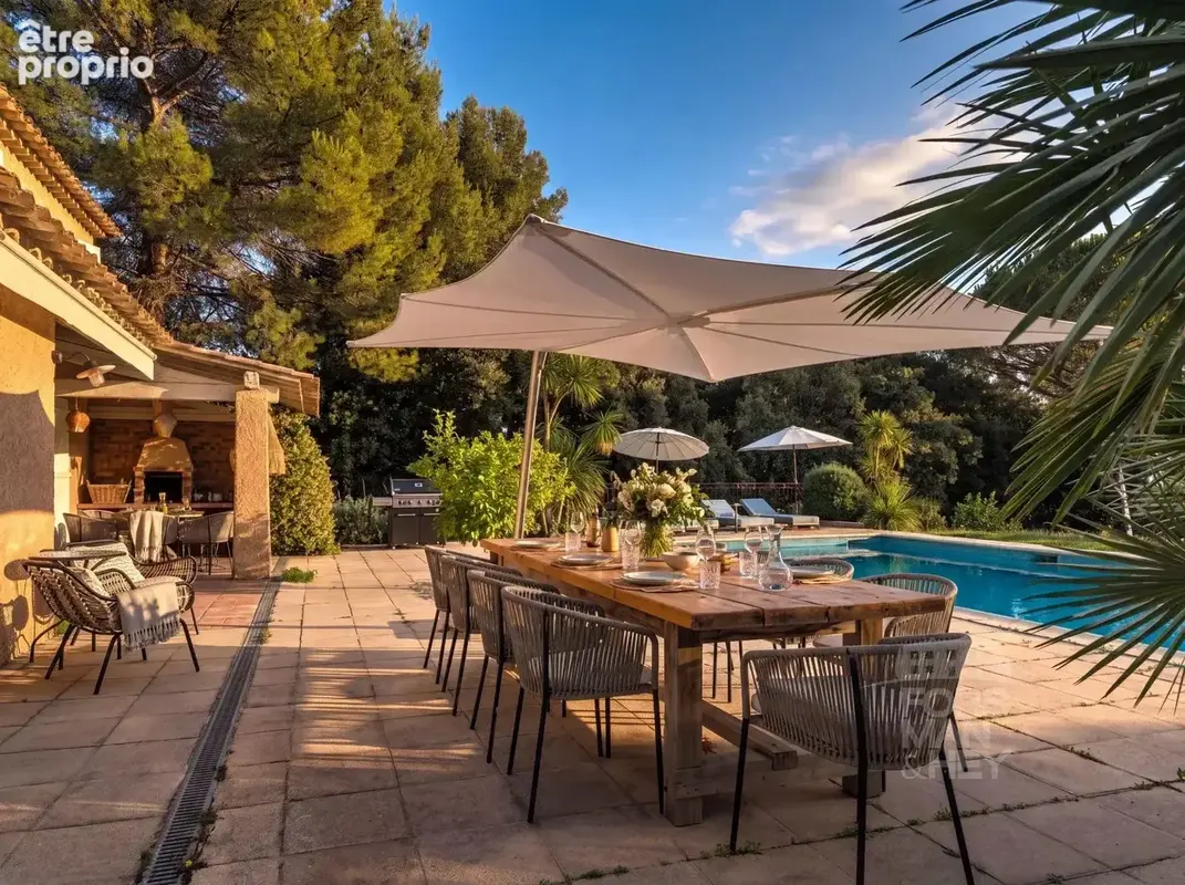 Grasse : Villa provençale de standing avec vue panoramique sur la Méditerranée - photo 5