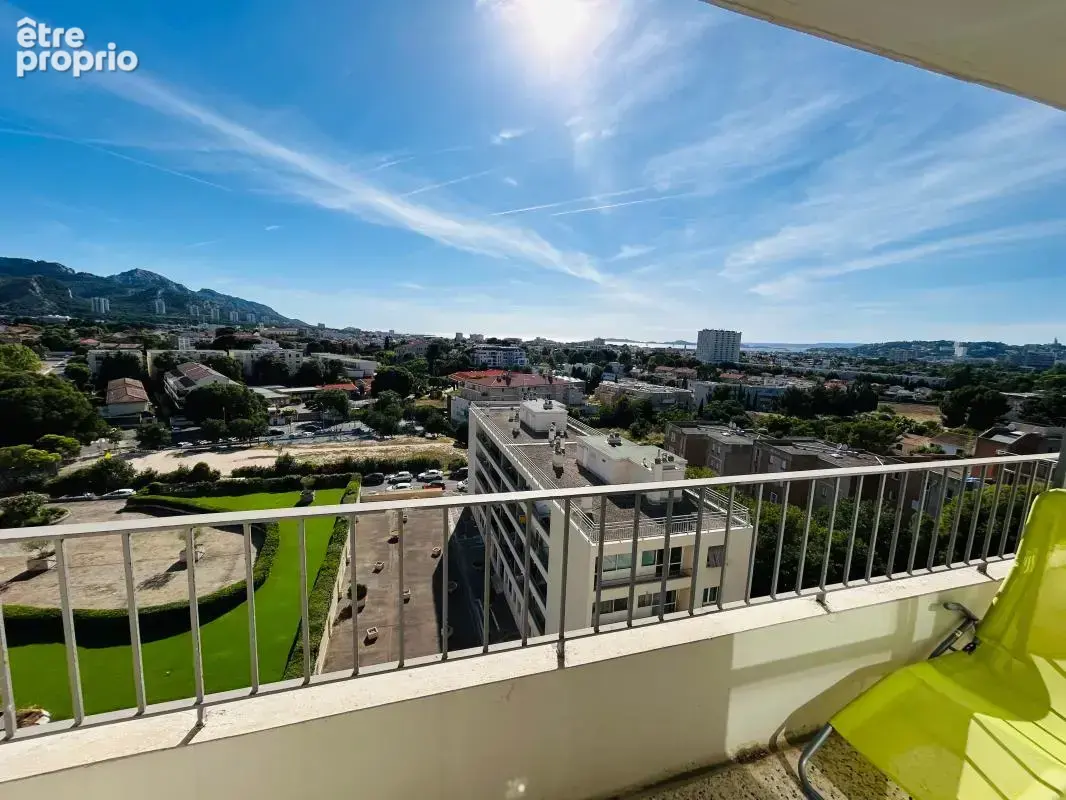 A la vente T1 rénové vue mer entre le Cabot et Mazargues 13009 Marseille - photo 4