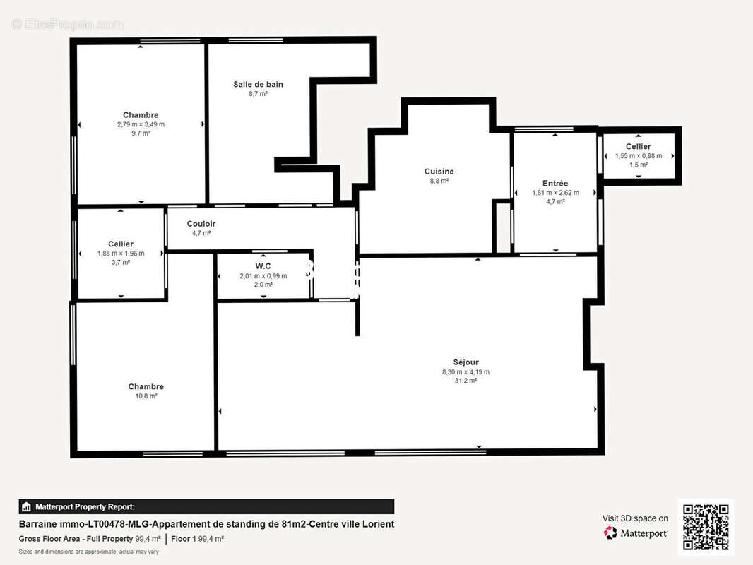 Appartement à LORIENT