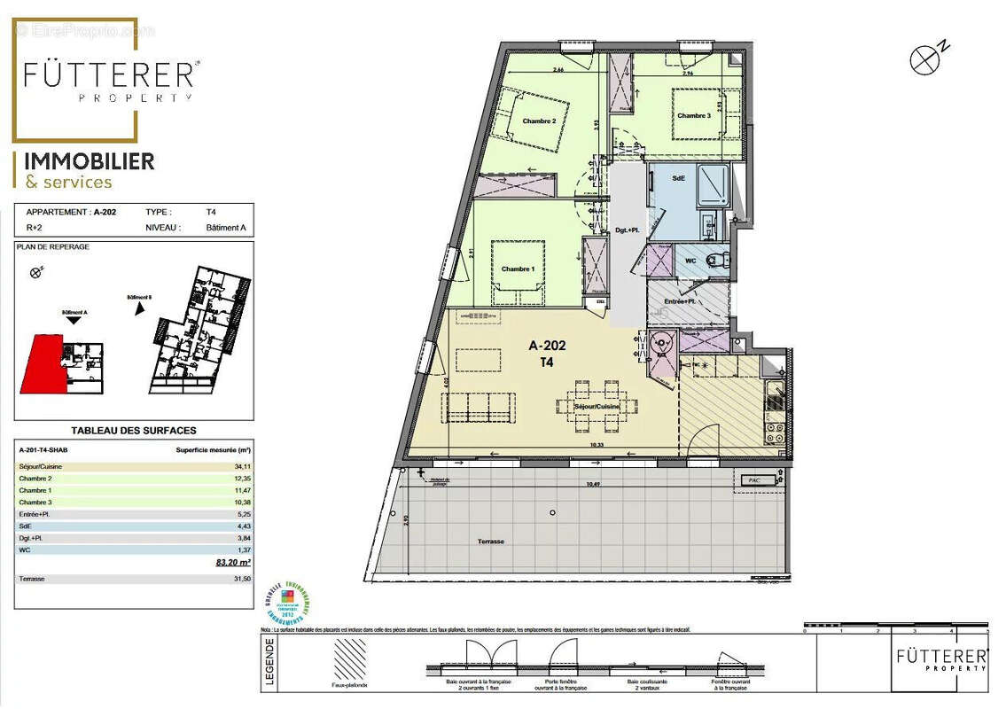 Appartement à FLEURY