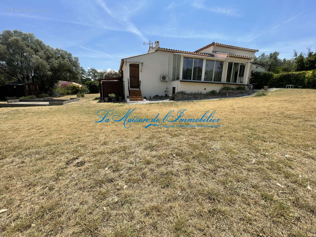 Proche sud d'Anduze, maison de plain-pied de type F5 sur 1700 m2 de terrain constructible - photo 6