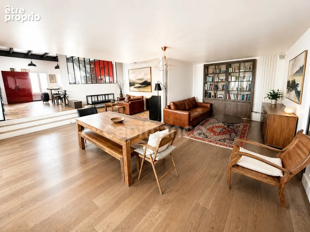 Loft contemporain 202 m² – quartier bergères  portes de la défense - terrasse 25 m² – parking - photo 2