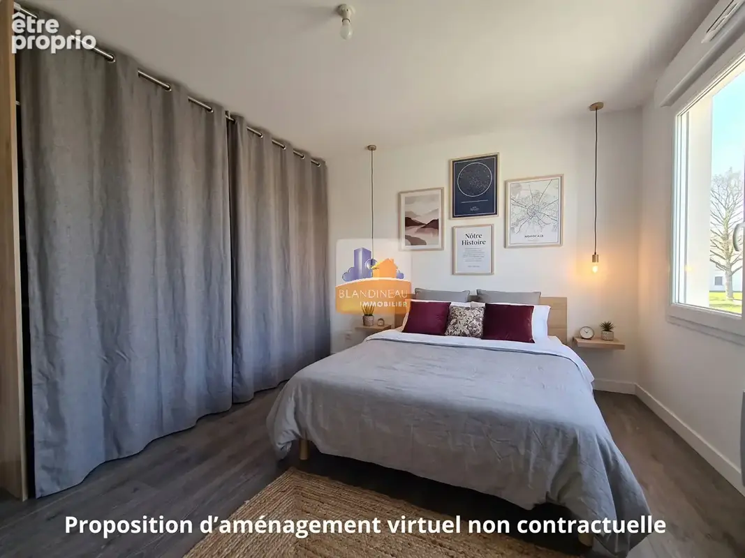 Vue - maison plain pied 2019, 3 chambres - photo 11