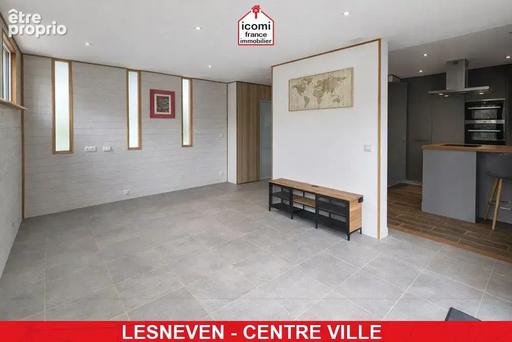 Finistere - lesneven (29260) - a vendre - maison t5 avec extension recente - 700m² de terrain - piscine - garage - dpe b - non m - photo 2